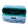 Pretty Pleats Cosmetic Case - Teal