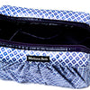 Pretty Pleats Cosmetic Case - Diamond/Purple