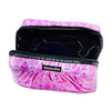 Pretty Pleats Cosmetic Case - Damask/Navy