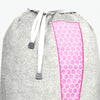 Bootylicious Boot Bag - Gray/Circle Floral