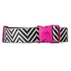 Belt Me Up Luggage Belt - Black ZigZag