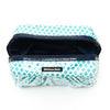 Pretty Pleats Cosmetic Case - Navy Blue