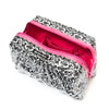 Pretty Pleats Cosmetic Case - Hot Pink