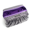 Pretty Pleats Cosmetic Case - Kazoo Purple